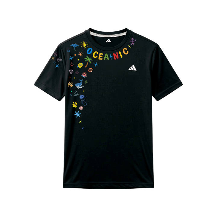 Adidas Adidas T Shirts Unisex Black Crew Neck Moderate