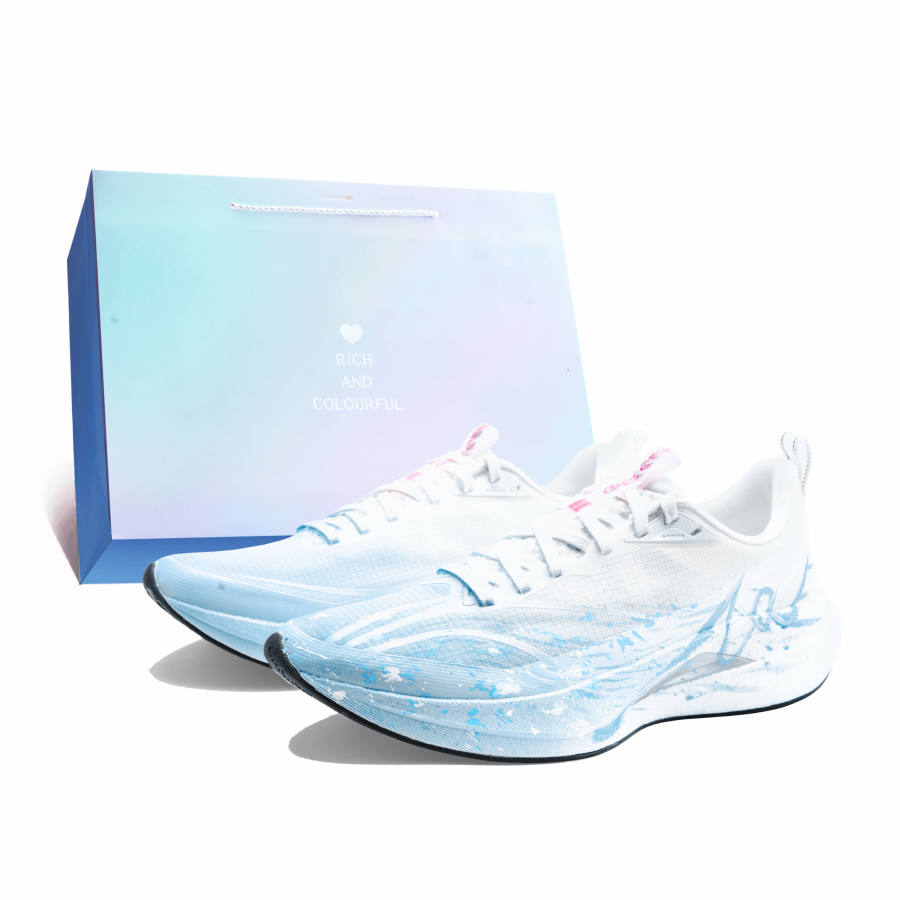 Li-Ning Li Ning Red Hare 9 PRO Running Shoes Unisex Low Top White/Blue