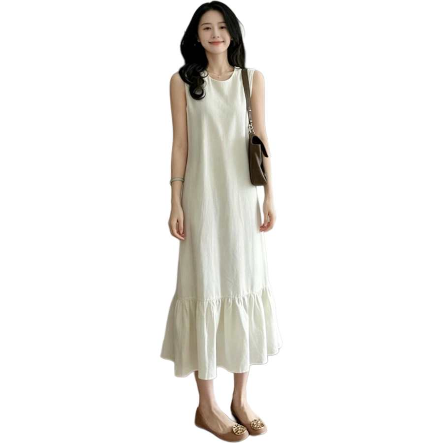 Cotton Gene Sleeveless Dress Women's