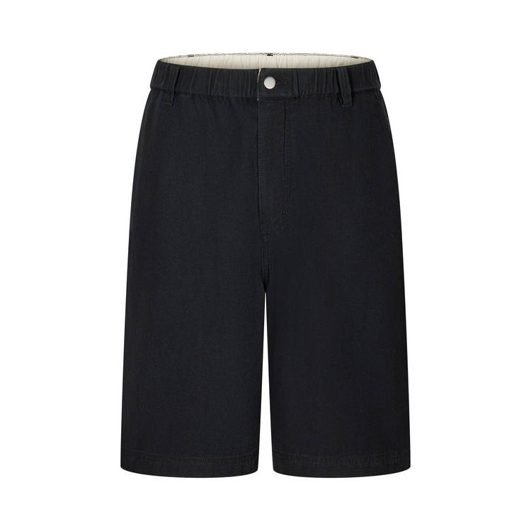 Nice Rice Nice Rice Casual Shorts Unisex Coal Black