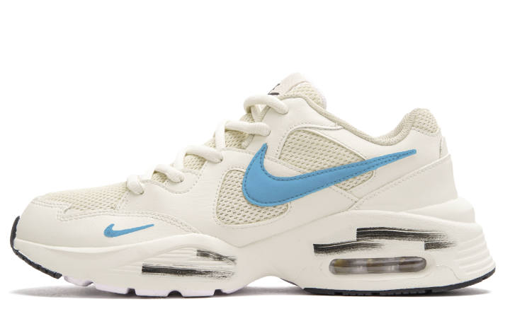 Nike Nike Air Max Fusion Low top Running Shoes Women's Beige White Blue