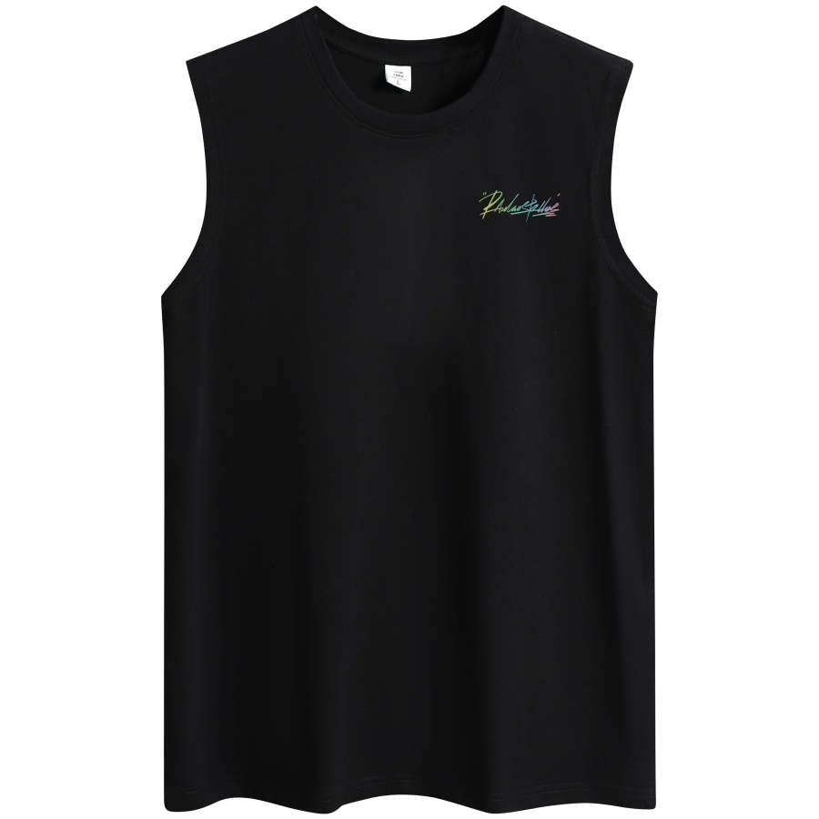 PAUL COSTELLOE Tank Tops Unisex Crew Neck Moderate Racerback