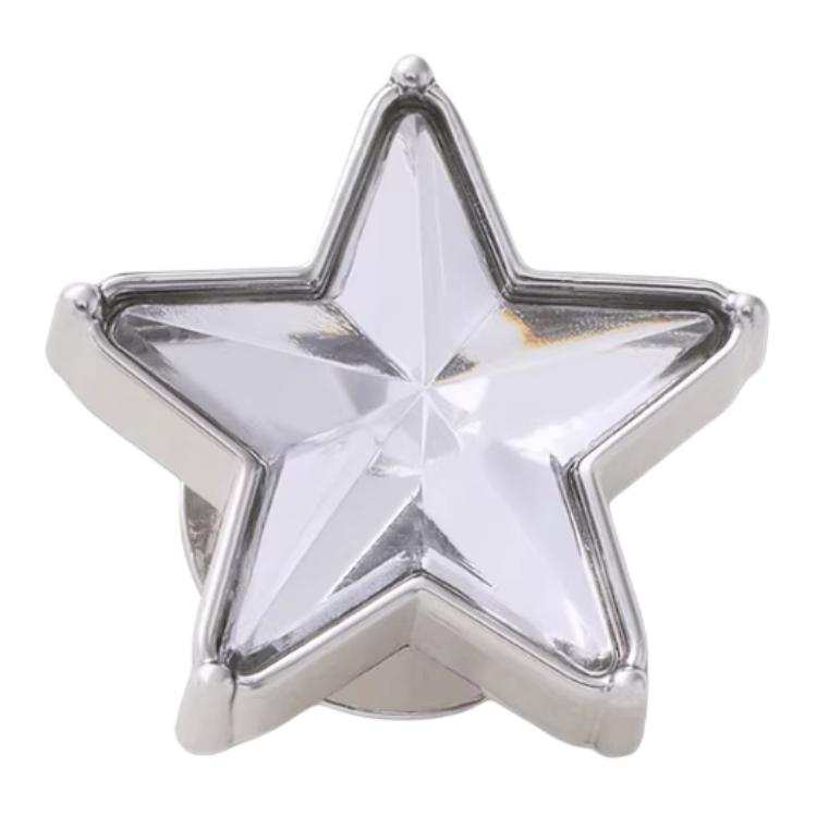 Crocs Crocs Shoe Buckles Unisex Silver