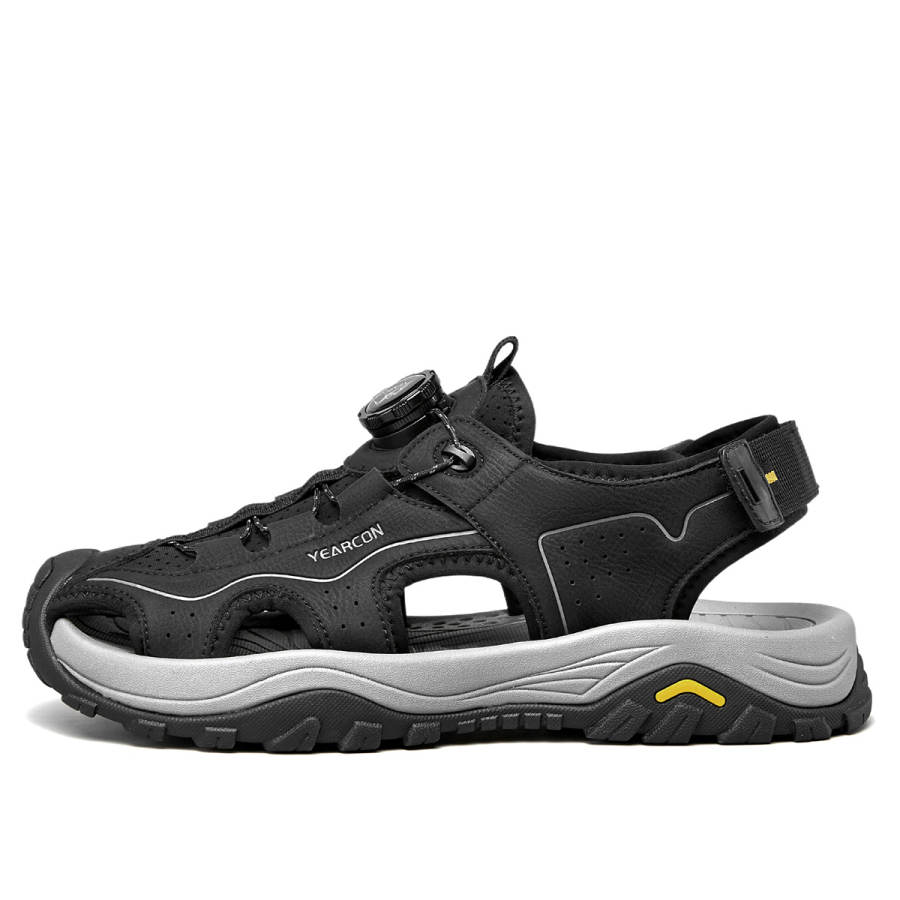 YEARCON Synthetic Leather, Textile River Trekking Shoes Men's