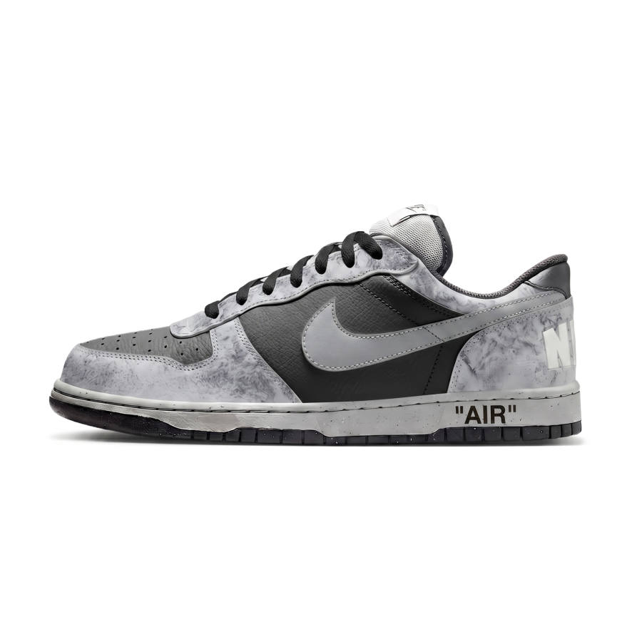 Nike Nike Big Space Exploration, Galaxy Exploration Slip Resistant Abrasion Resistant Low top Skateboard Shoes Unisex
