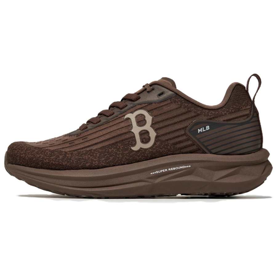 MLB Boston Red Sox Mesh Cushioning Rebound Abrasion Resistant Lightweight Breathable Slip Resistant Mid top