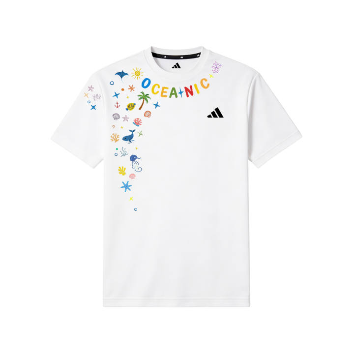 Adidas Adidas T Shirts Unisex White Crew Neck Moderate