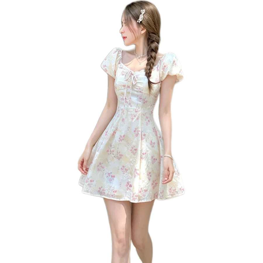 Cotton Gene Short Sleeved Dress Women's