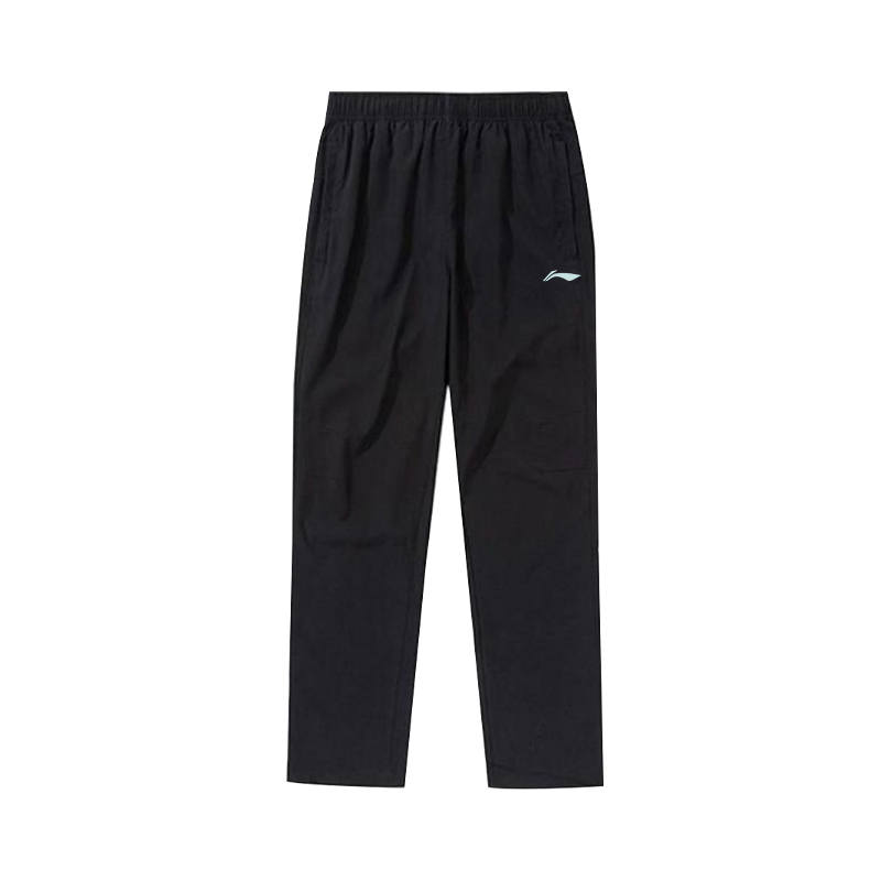 Li-Ning Li Ning Table Tennis Collection Casual Pants Women's Black Pocket Zippers Thin Straight Fit Pants