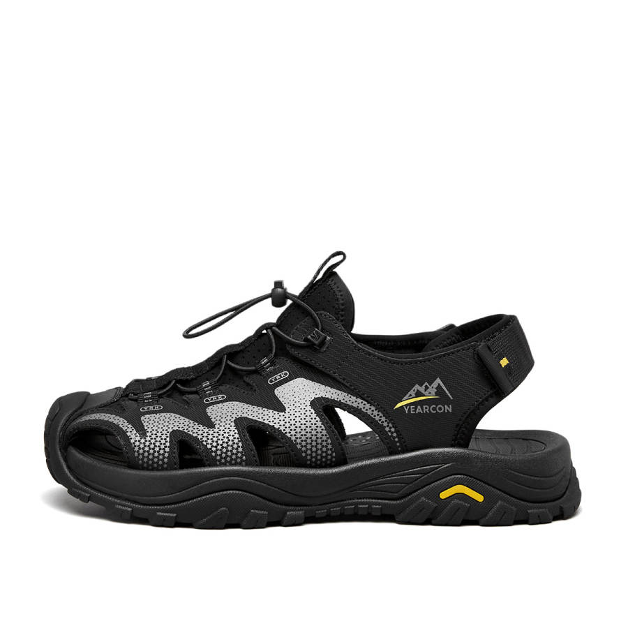 YEARCON Synthetic Leather, Textile River Trekking Shoes Men's