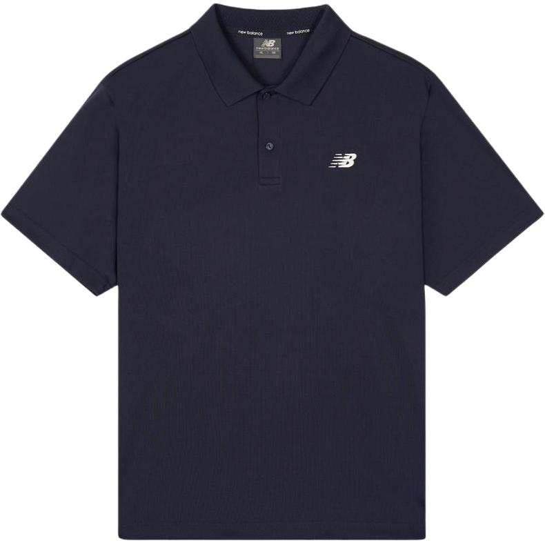 New Balance New Balance Polo Shirts Unisex Marine Blue Polo Collar Moderate Other
