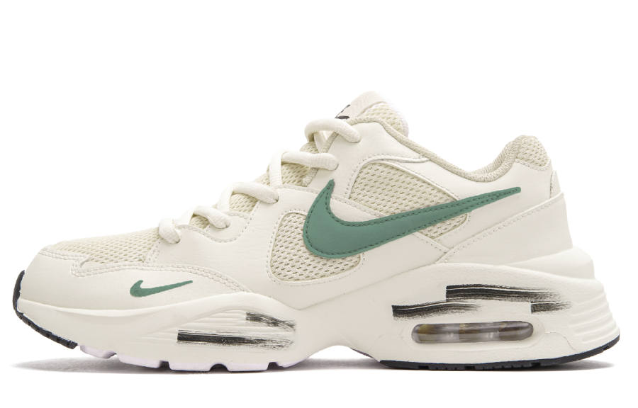 Nike Nike Air Max Fusion Low top Running Shoes Unisex Ecru Light Green
