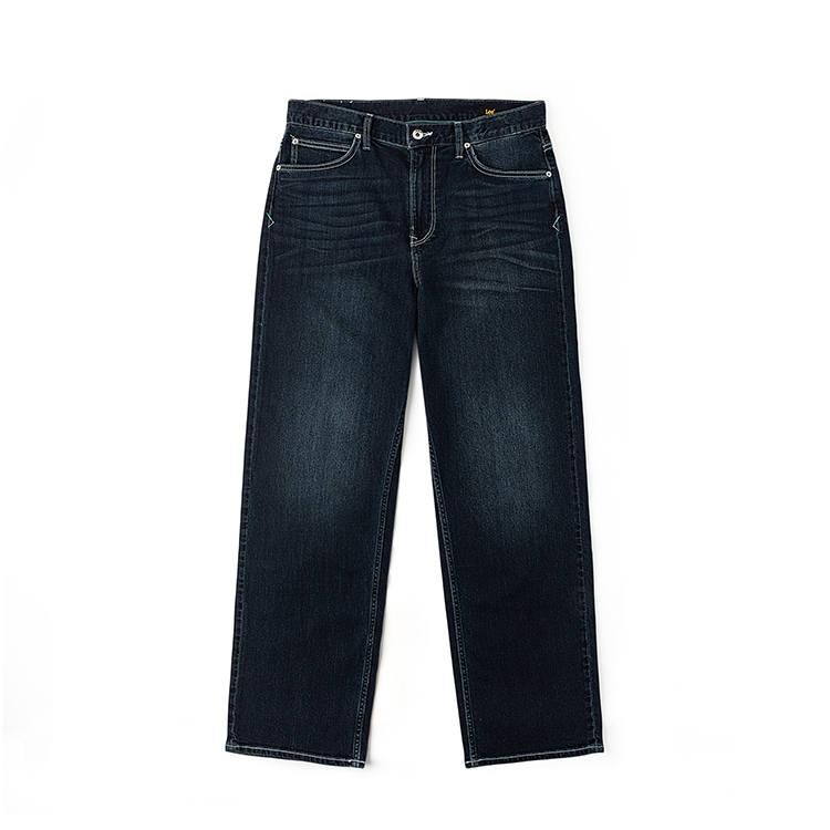 Lee Jeans Men's Medium Dark Blue Moderate Wide Leg Pants