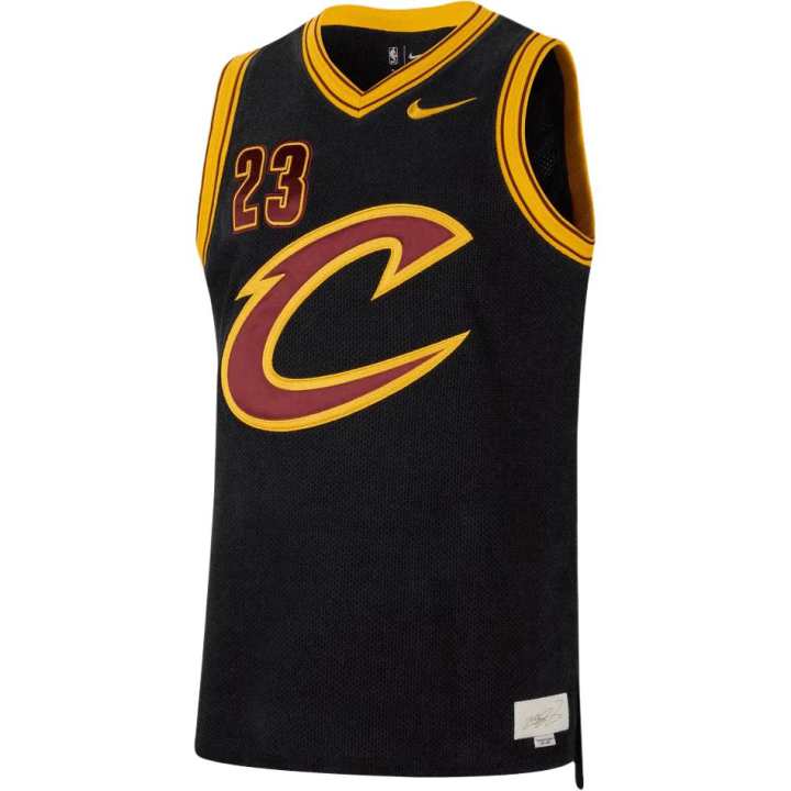 Nike Nike Cleveland Cavaliers NBA Trikot LeBron James Reserve Edition Basketball Jersey Men's