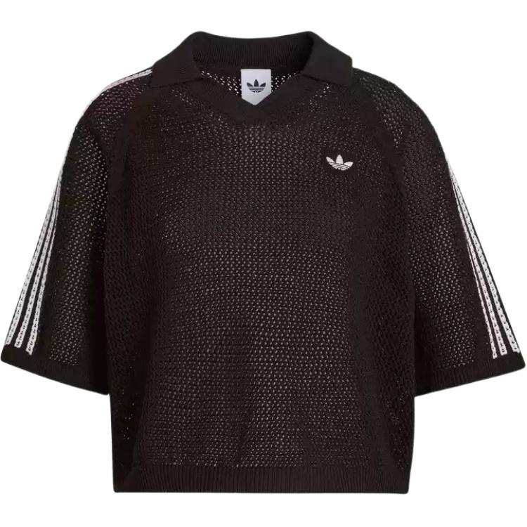 Adidas Originals KNITTED Polo Shirt Women's