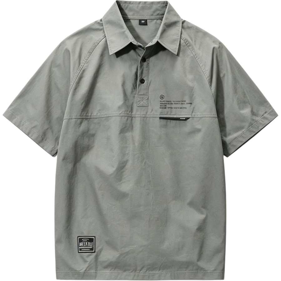 Lnga Landgre Polo Shirts Men's Lapel Moderate Straight Fit