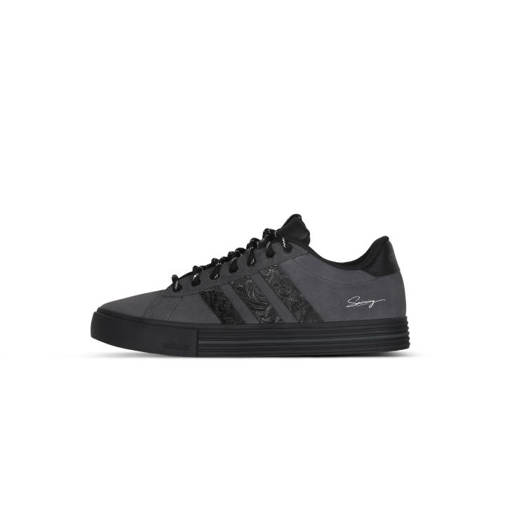 Adidas Adidas Daily 4.0 Skateboard Shoes Unisex Low Top Black/Gray