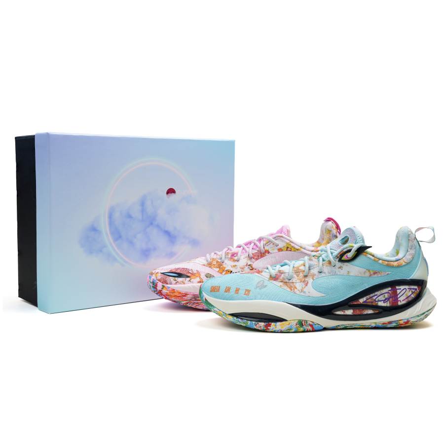 Li-Ning Li Ning DLO2 Cushioning Slip Resistant Grip Low top Basketball Shoes Men's