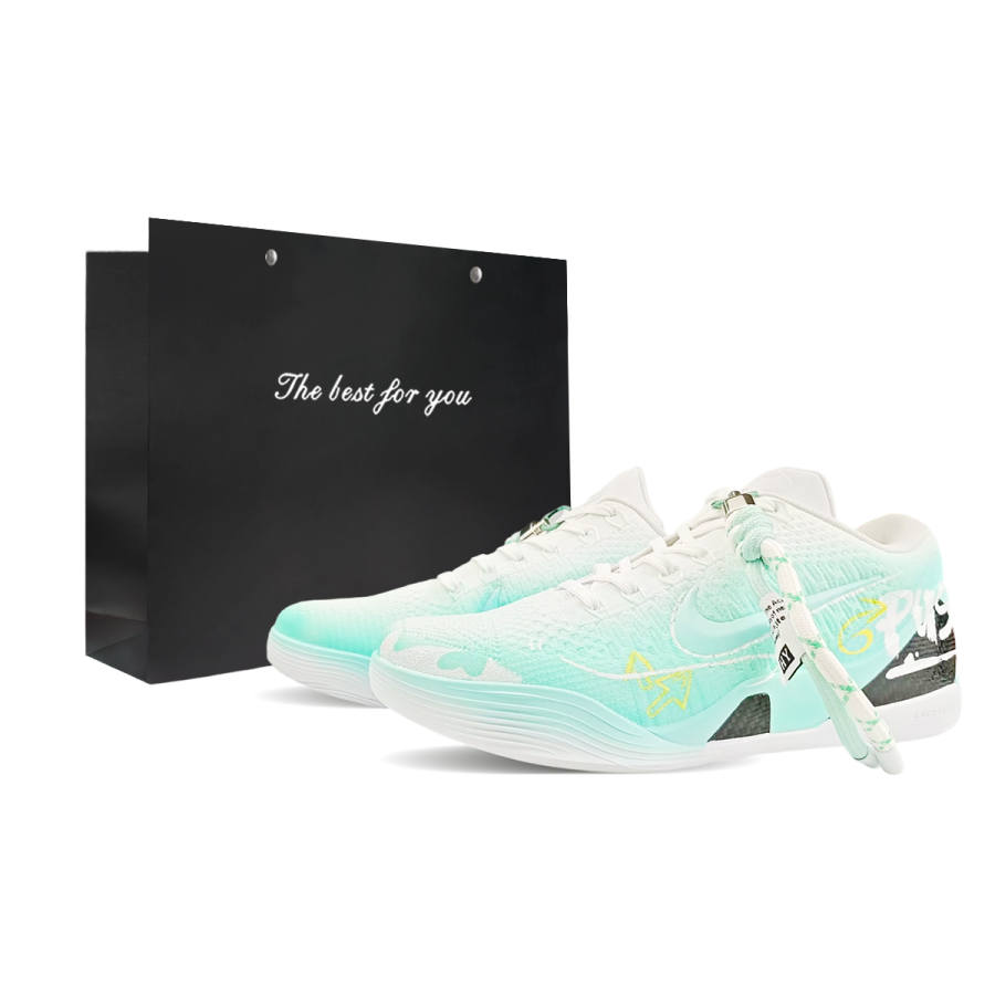 Nike Nike Kobe 9 BNK Heartbeat Acceleration Green, Court Elf Abrasion Resistant Abrasion Resistant Basketball Shoes Unisex