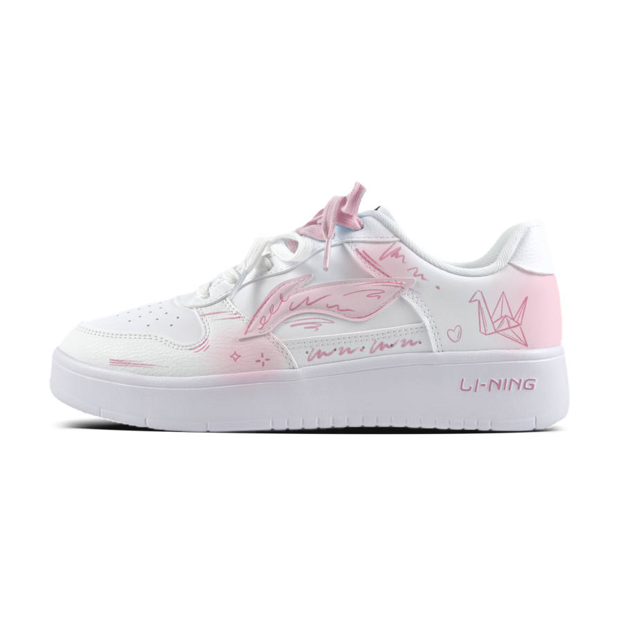Li-Ning Li Ning Floating Boat Slip Resistant Abrasion Resistant Low top Skateboard Shoes Unisex