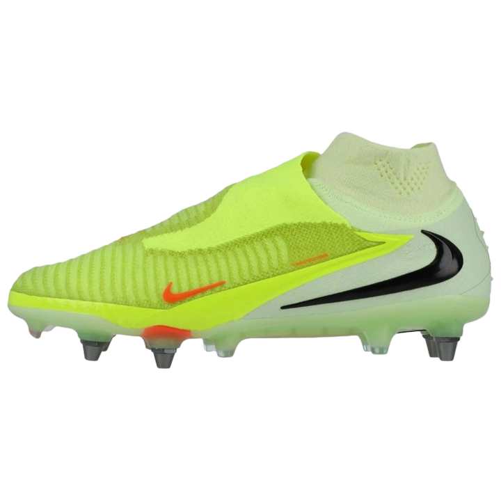 Nike Nike Phantom 6 SG Soft Ground Support Balance Soccer Shoes Unisex Yellow