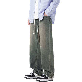 JUNGLE PANDA Jeans Unisex Thin Straight Fit Pants