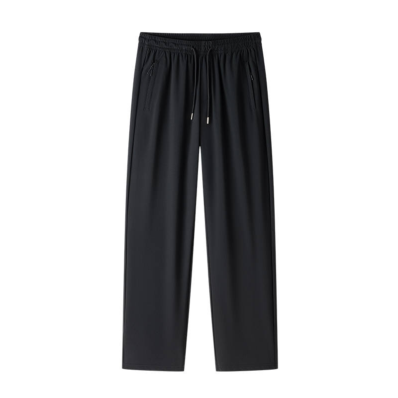 YALU Casual Pants Men's Moderate Straight Fit Pants