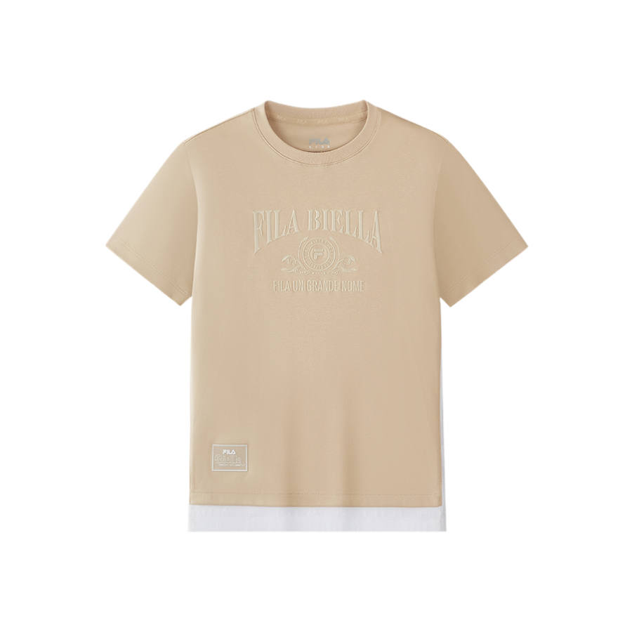 FILA KIDS T Shirts Crew Neck Moderate