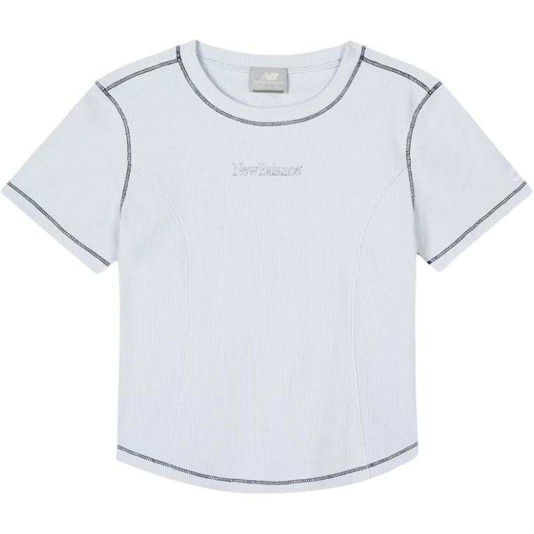 New Balance New Balance T Shirts Women's Light Blue Crew Neck
