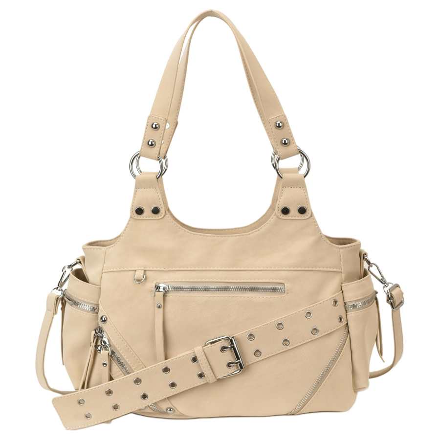 YALU Pu Shoulder Bag Regular Women's Multicolor