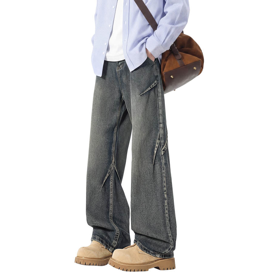 JUNGLE PANDA Jeans Unisex Thin Wide Leg Pants