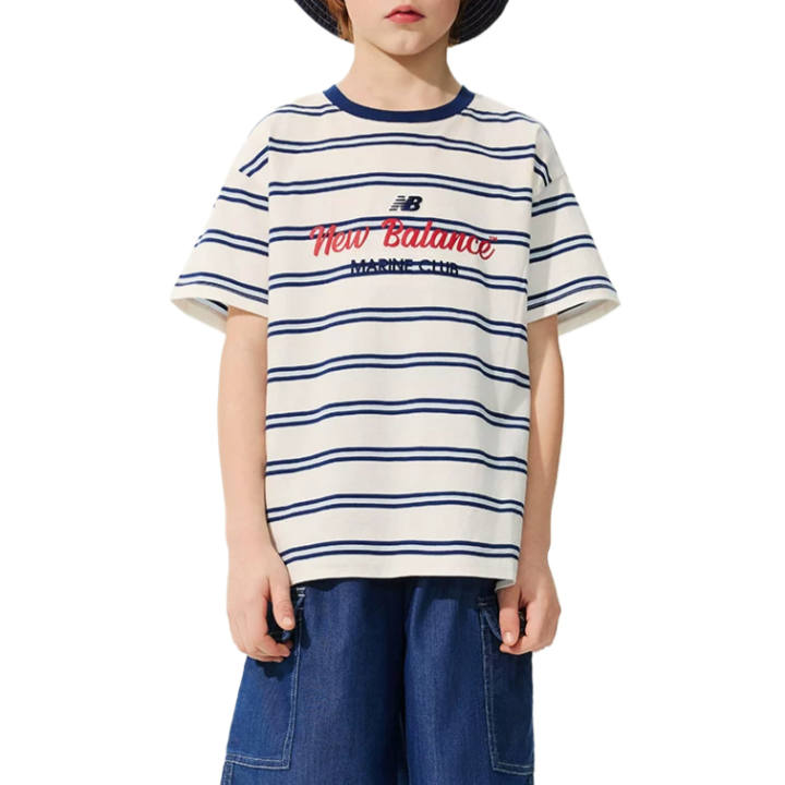 New Balance New Balance Kids T Shirts Crew Neck Moderate