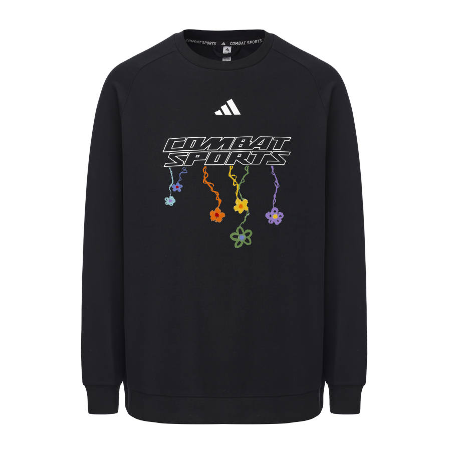 Adidas Adidas Sweatshirts Unisex Black Crew Neck Moderate Regular