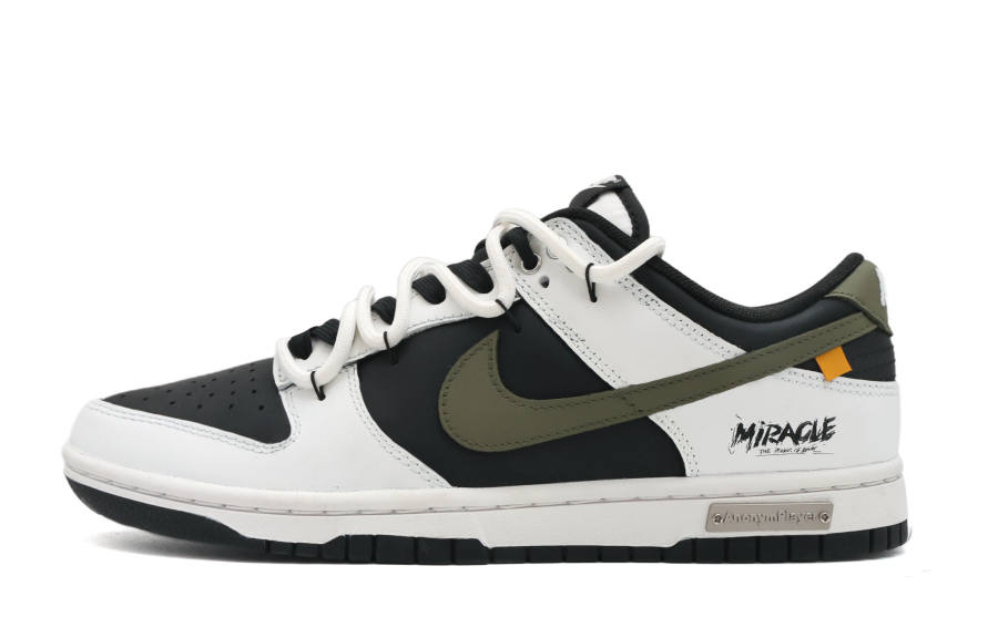 Nike Nike Dunk Trace Messenger Low top Skateboard Shoes Unisex White Black Green