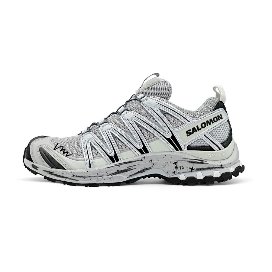 SALOMON XA PRO 3D Low top Running Shoes Unisex Silver Black