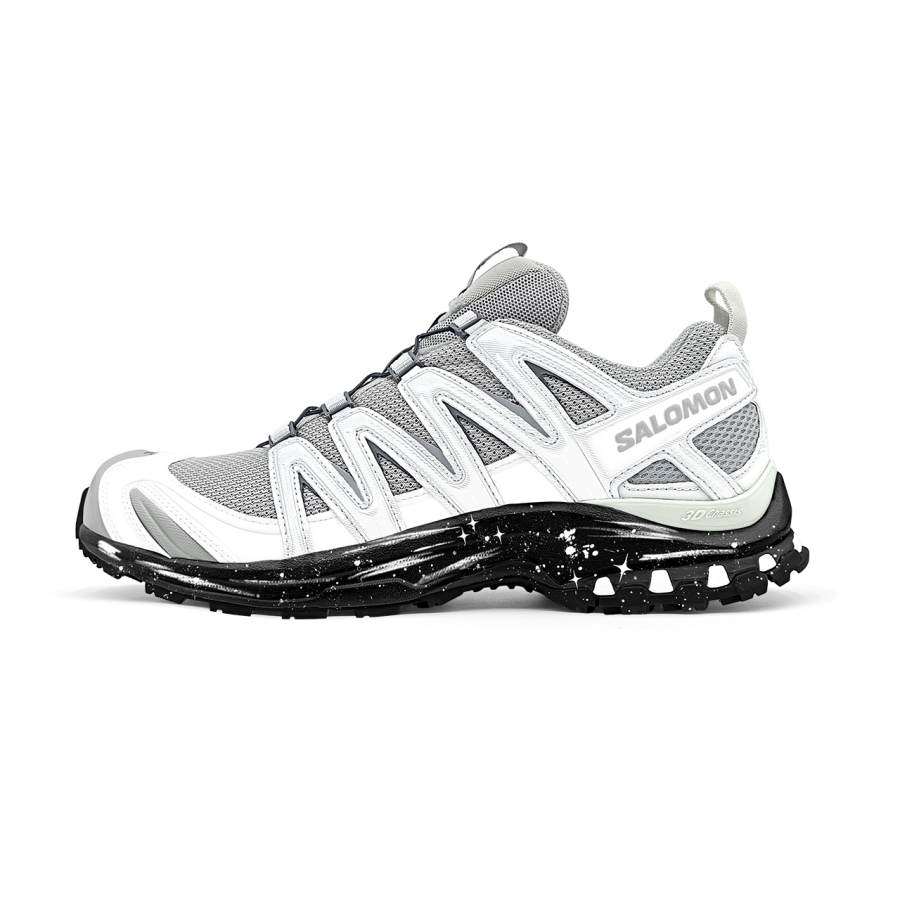 SALOMON XA PRO 3D Low top Running Shoes Unisex Silver Gray