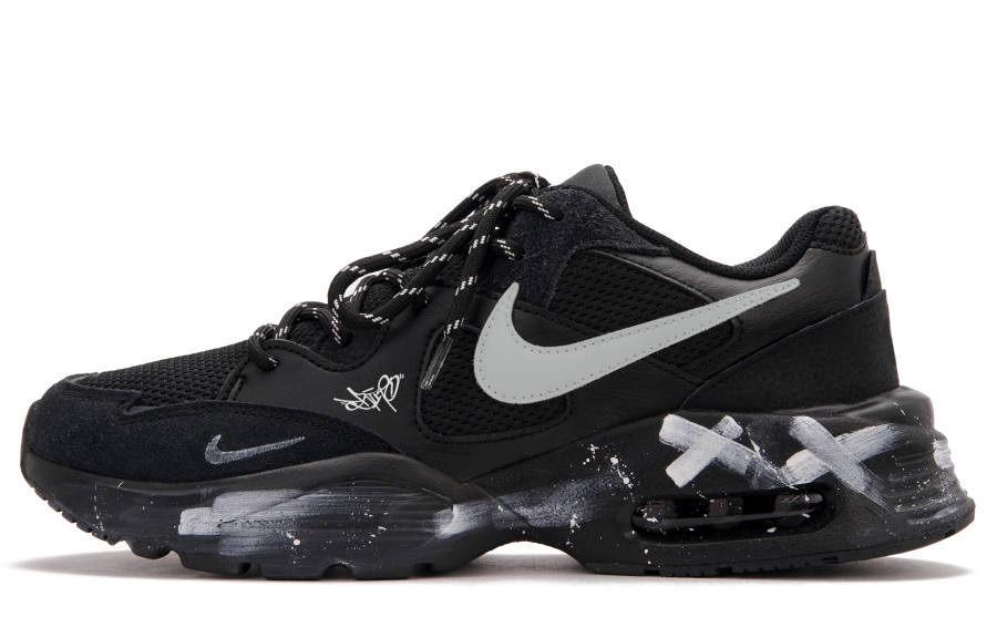 Nike Nike Air Max Fusion Low top Running Shoes Men's Black Gray