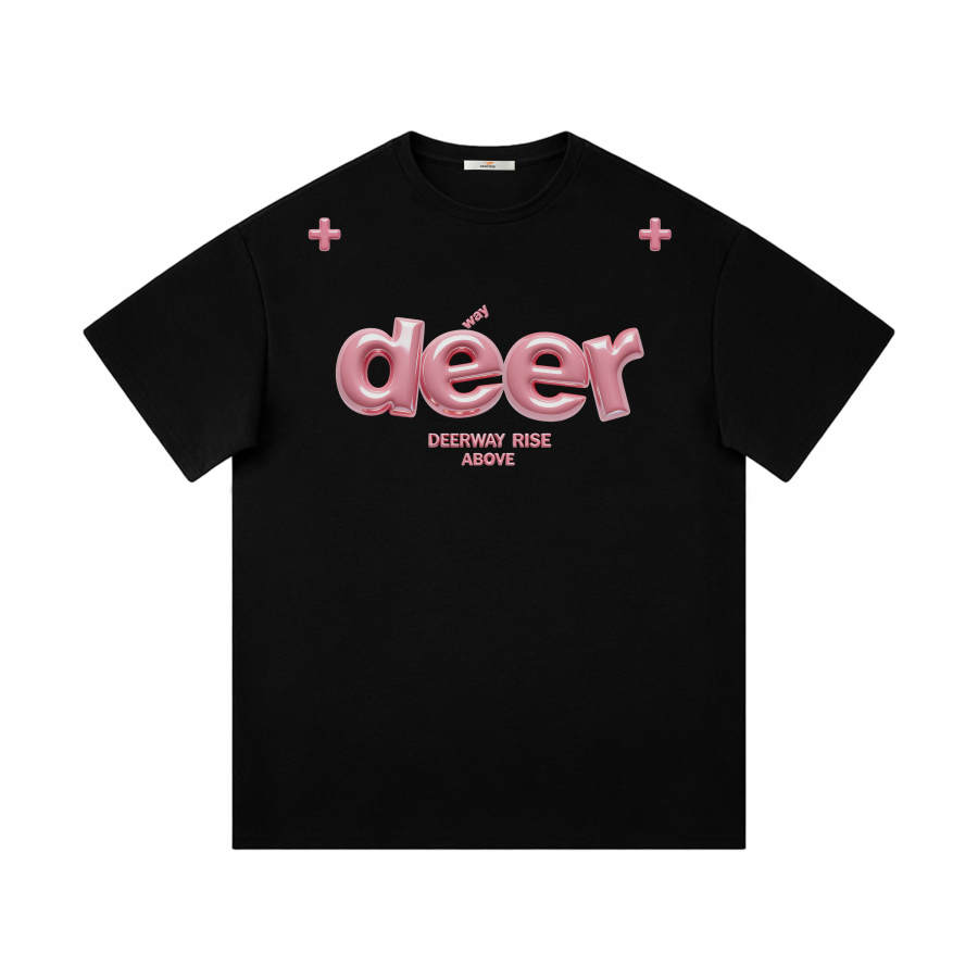 DEERWAY T Shirts Unisex Crew Neck Moderate Straight Fit