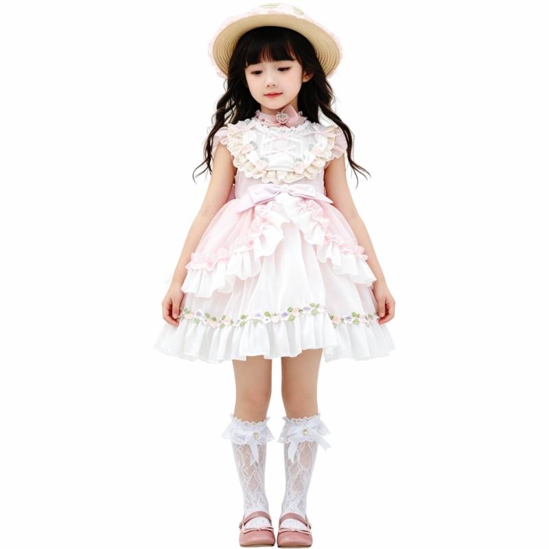 YALU Dress Children Aged 3 7 Years Old