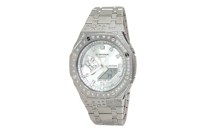 CASIO CASIO Custom Collection Quartz Movement Stainless Steel Strap Watch Men's Watches Silver Dial