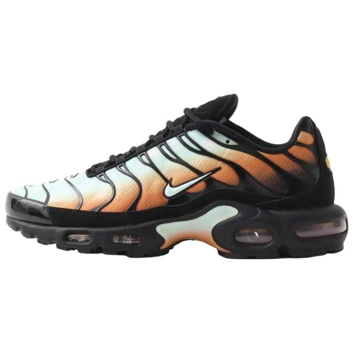Nike Nike Air Max Plus Running Shoes Unisex Black Orange