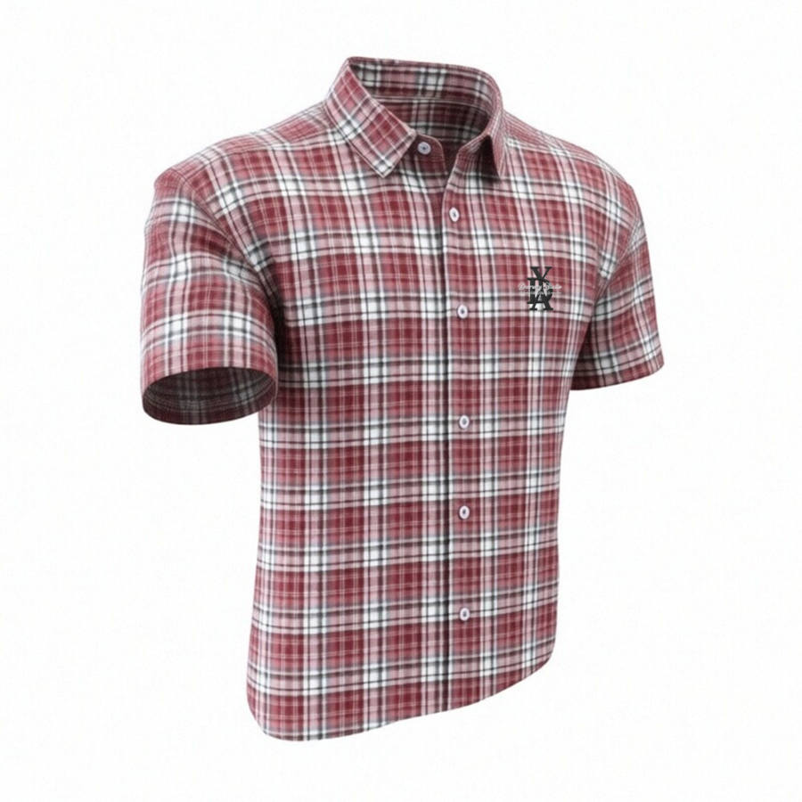 DEERWAY DEERWAY Shirts Unisex Lapel Moderate Shirt
