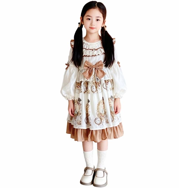 YALU Dress Children Aged 3 7 Years Old