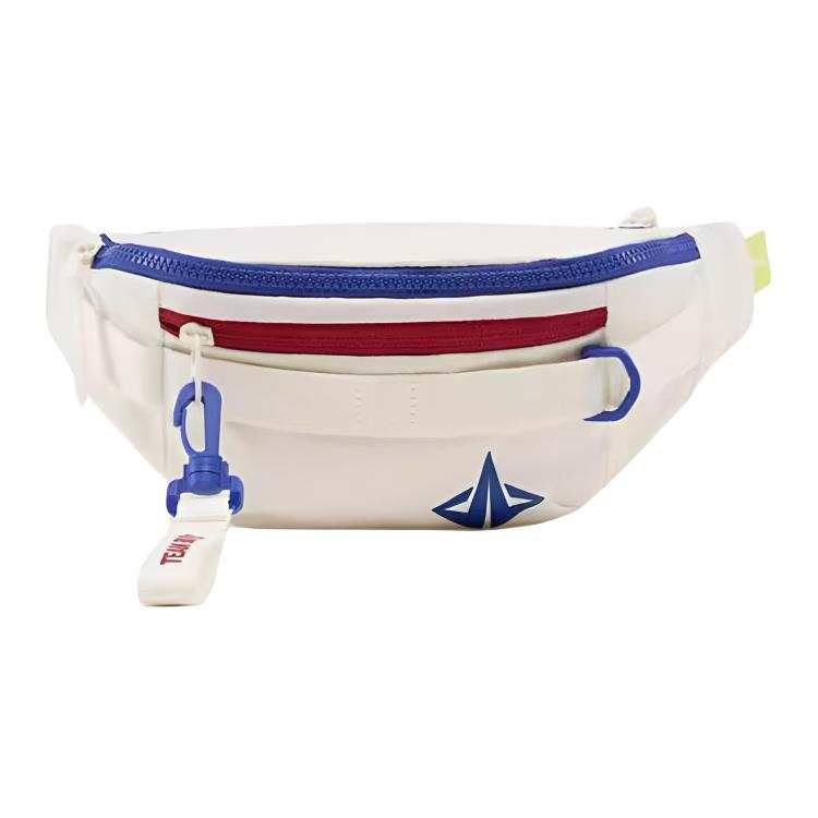 Li-Ning Li Ning Logo Label Fanny Pack Unisex White & Red