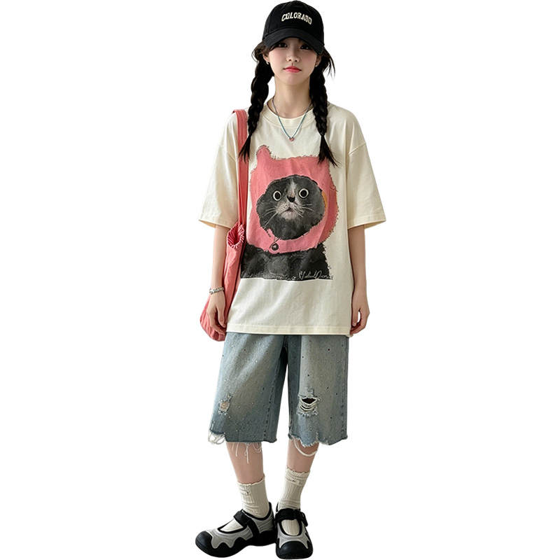Lanza Girls Summer Clothing Sets Summer Style Teenagers