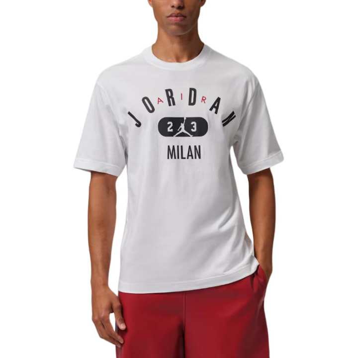 Jordan Jordan T Shirts Men's White Crew Neck