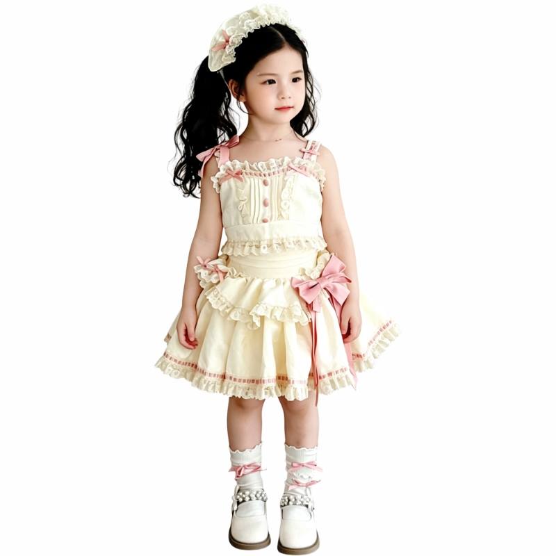 YALU Children Aged 3 7 Years Old YALU Skirt Set