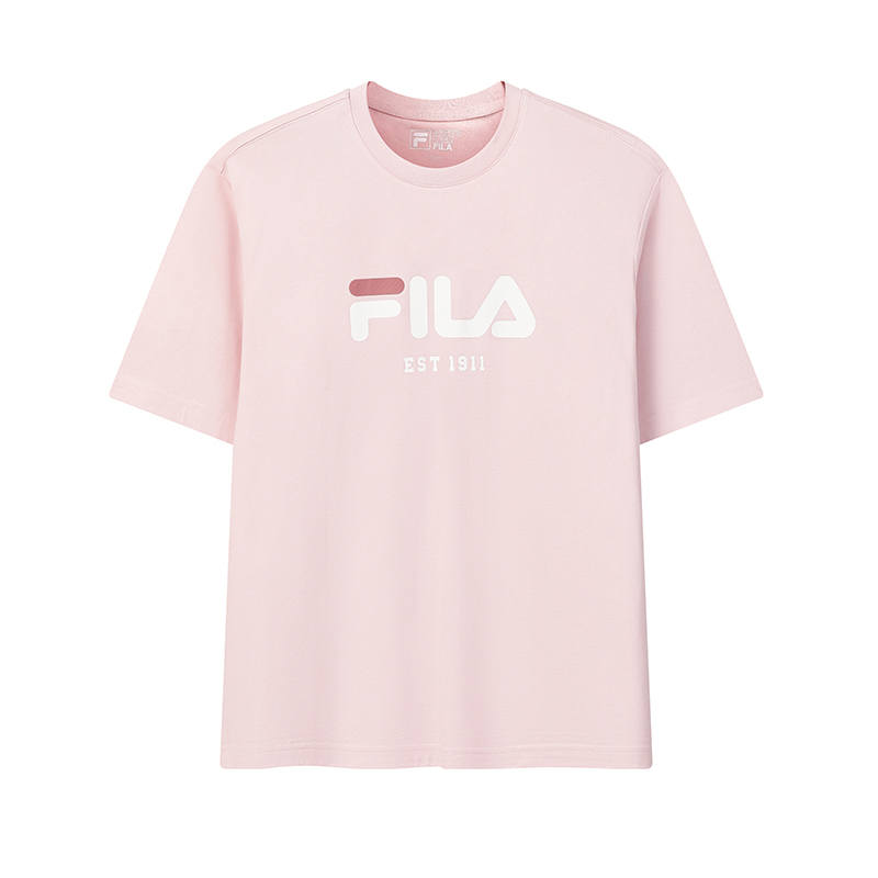 FILA ORIGINALE T Shirt Unisex Orange Gray Pink