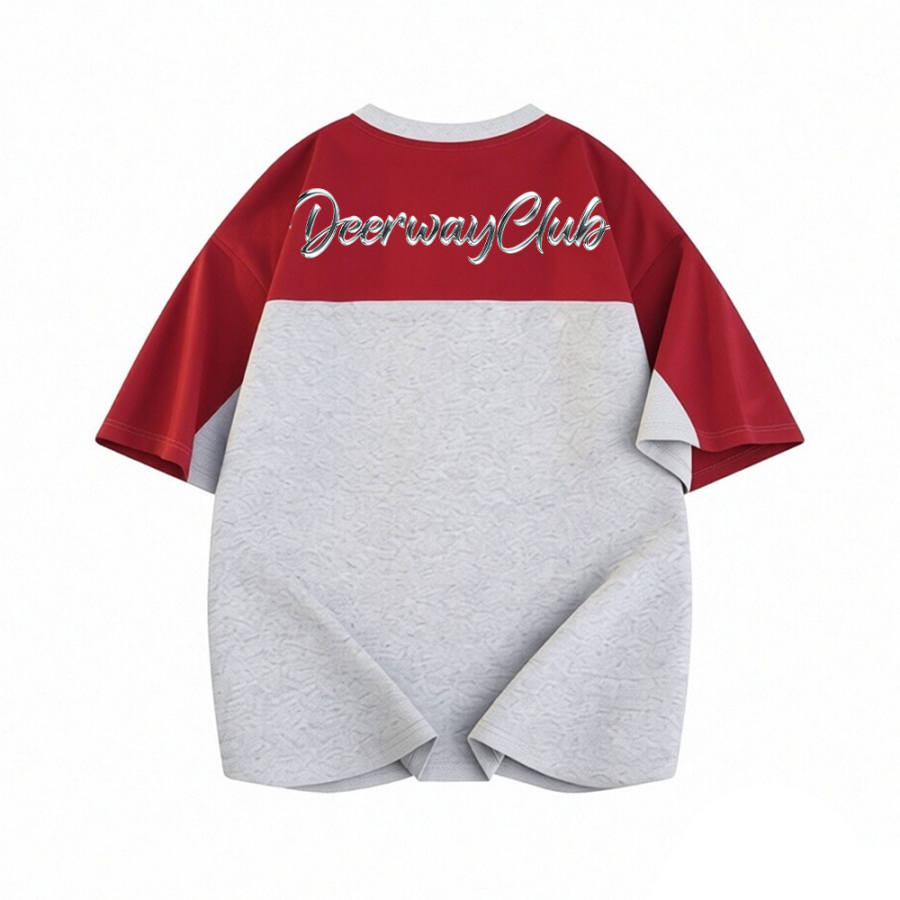 DEERWAY T Shirts Unisex Crew Neck Moderate Heavyweight