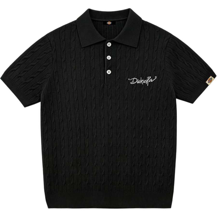 Dickies Dickies Sweaters Unisex Polo Collar Moderate